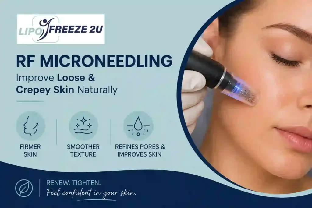 Can RF Microneedling Help Improve Loose and Crepey Skin Owsestry?